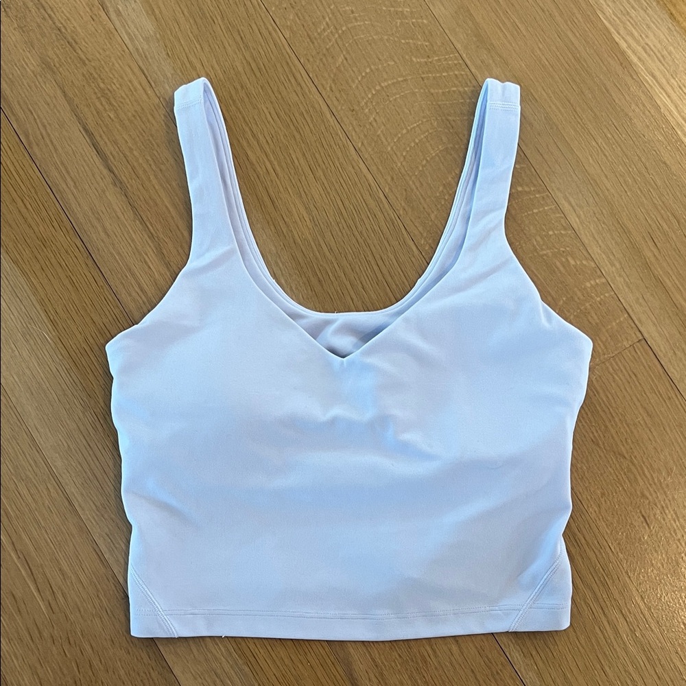 lululemon athletica Pale Blue Align Tank 6 NWOT